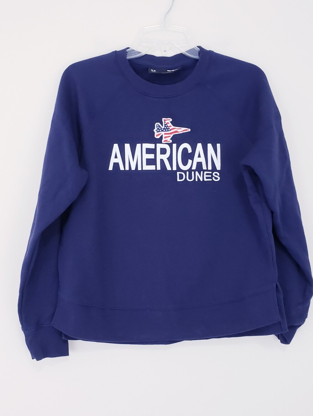 American Dunes Pullover Sweatshirt Navy Blue Under Armour Patriotic Medium